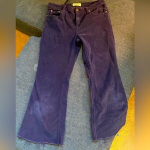 Vintage Free People 5 Pocket Cord Flares (cropped)